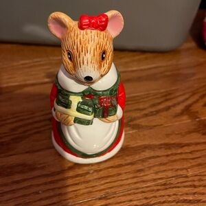 QVC Christmas Holiday Mother Mouse Mice Creamer Taiwan